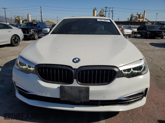 2020 BMW 5 Series 530e with VIN WBAJA9C05LCE35259, listed as a Copart auction lot 73673844 with 51,517 mi miles and Salvage Title. Bid and sale history available at DreamBid. Image 5.