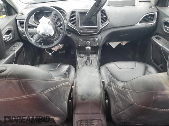 2020 Jeep Cherokee Latitude Plus with VIN 1C4PJMLB3LD530685, listed as a Copart auction lot 57347884 with 94,807 mi miles and Salvage Title. Bid and sale history available at carsss.com. Image 8.