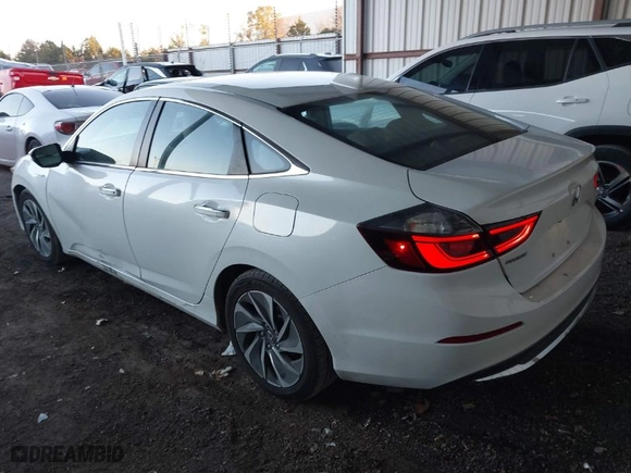 2022 Honda Insight Touring with VIN 19XZE4F93NE004533, listed as a IAAI auction lot 41005286 with 70,521 mi miles. Bid and sale history available at carsss.com. Image 3.