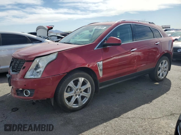 2013 Cadillac SRX Performance Collection with VIN 3GYFNHE34DS517677, listed as a Copart auction lot 50057855 with 126,499 mi miles and Salvage Title. Bid and sale history available at carsss.com. Image 1.