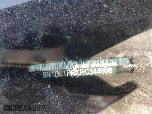 2024 Infiniti QX60 Luxe z VIN 5N1DL1FRXRC344608, wystawiony jako Copart lot #52451285 z przebiegiem 6 047 mil mil oraz Nie do naprawy • Non repairable. Historia ofert i sprzedaży dostępna na DreamBid. Obrazek 14.