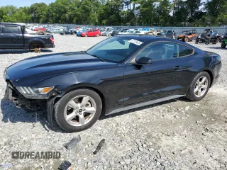 2017 Ford Mustang V6 with VIN 1FA6P8AM2H5353320, listed as a Copart auction lot 57713965 with 65,073 mi miles and Salvage title. Bid and sale history available at DreamBid. Image 1.