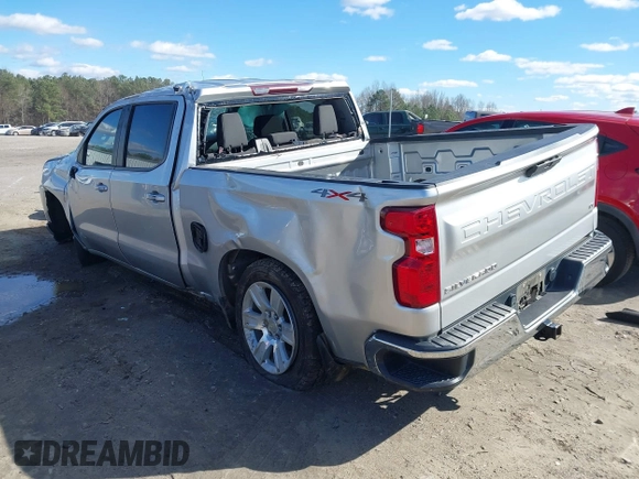 2020 Chevrolet Silverado 1500 LT with VIN 3GCUYDED2LG232550, listed as a IAAI auction lot 41733055 with 110,847 mi miles and . Bid and sale history available at DreamBid. Image 3.