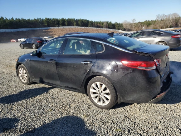 2018 Kia Optima EX with VIN 5XXGU4L37JG212295, listed as a Copart auction lot 46269685 with 144,347 mi miles and Salvage Title. Bid and sale history available at carsss.com. Image 2.