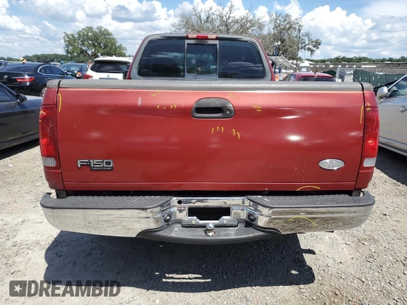 2004 Ford F-150 XL with VIN 2FTRF17234CA23550, listed as a Copart auction lot 60475835 with 290,842 mi miles and Salvage title. Bid and sale history available at DreamBid. Image 6.