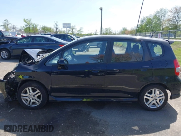 2007 Honda Fit Sport with VIN JHMGD37677S027417, listed as a IAAI auction lot 42155718 with 262,609 mi miles and . Bid and sale history available at DreamBid. Image 14.