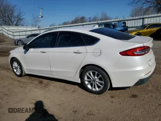 2020 Ford Fusion SE with VIN 3FA6P0HD5LR166862, listed as a Copart auction lot 50536195 with 48,885 mi miles and Salvage Title. Bid and sale history available at carsss.com. Image 2.