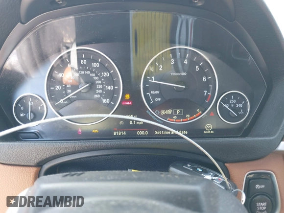 2015 BMW 4 Series 435i xDrive with VIN WBA3T7C51FP942320, listed as a IAAI auction lot 42584318 with 81,814 mi miles and . Bid and sale history available at DreamBid. Image 7.