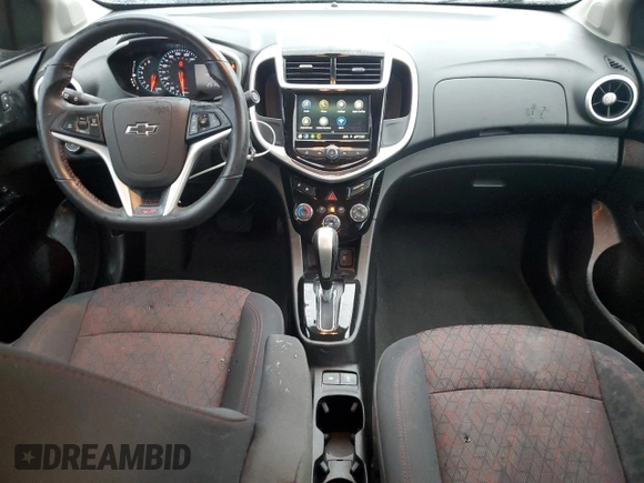 2019 Chevrolet Sonic LT z VIN 1G1JD5SB7K4137199, wystawiony jako Copart lot #51472935 z przebiegiem 25 142 mil mil oraz Szkoda całkowita • Salvage title. Historia ofert i sprzedaży dostępna na DreamBid. Obrazek 8.