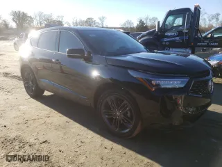 2023 Acura RDX w/A-Spec Package with VIN 5J8TC1H6XPL002769, listed as a Copart auction lot 84928854 with 0 mi miles and Salvage Title. Bid and sale history available at carsss.com. Image 4.