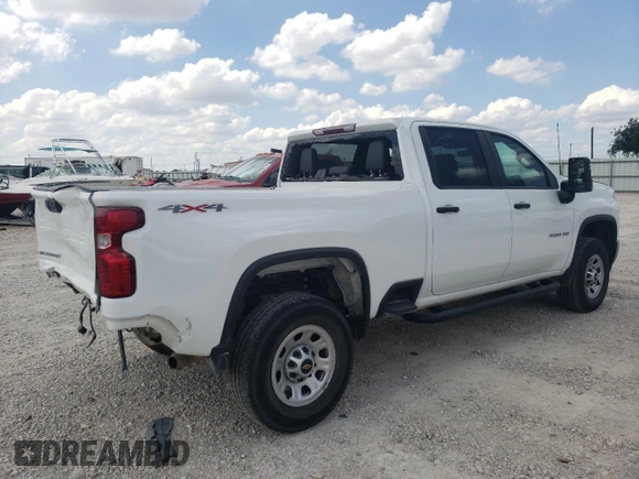 2023 Chevrolet Silverado 3500HD Work Truck with VIN 1GC4YSEY6PF175641, listed as a Copart auction lot 69237754 with 33,168 mi miles and Salvage Title. Bid and sale history available at carsss.com. Image 3.