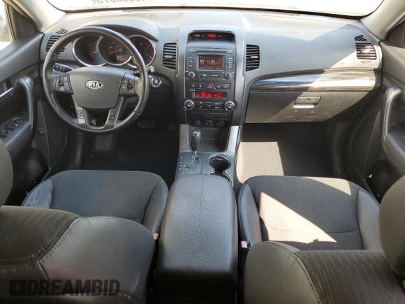 2012 Kia Sorento EX with VIN 5XYKU3A61CG288451, listed as a Copart auction lot 48953075 with 134,410 mi miles and Salvage Title. Bid and sale history available at carsss.com. Image 8.