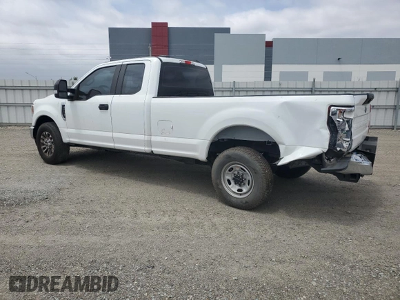 2022 Ford F-250 XL with VIN 1FT7X2A62NEF83139, listed as a Copart auction lot 55246765 with 56,387 mi miles and Salvage title. Bid and sale history available at DreamBid. Image 2.