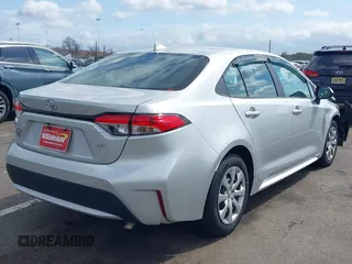 2021 Toyota Corolla LE with VIN 5YFEPMAE8MP219500, listed as a IAAI auction lot 41918596 with 105,576 mi miles and . Bid and sale history available at DreamBid. Image 4.