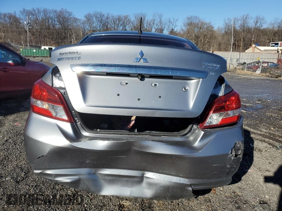 2018 Mitsubishi Mirage G4 SE with VIN ML32F4FJ9JHF10676, listed as a Copart auction lot 83882124 with 80,112 mi miles and Salvage Title. Bid and sale history available at carsss.com. Image 6.