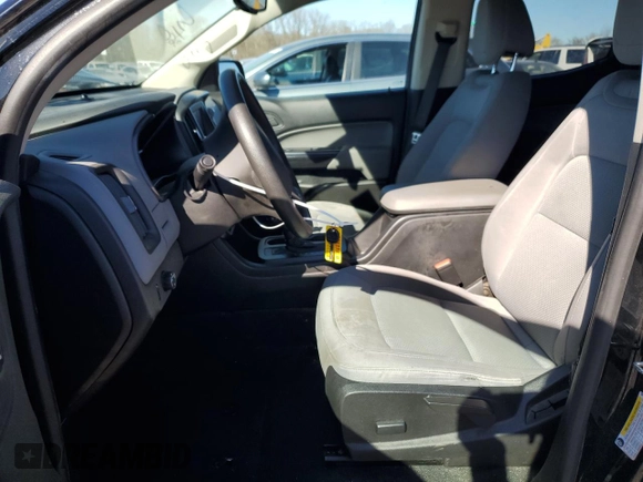 2021 Chevrolet Colorado 2WD Work Truck with VIN 1GCGSBEN6M1108521, listed as a Copart auction lot 88315455 with 91,696 mi miles and Salvage title. Bid and sale history available at DreamBid. Image 7.