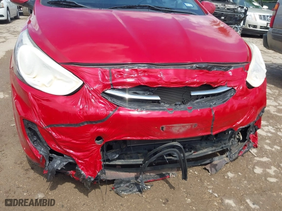 2017 Hyundai Accent SE with VIN KMHCT4AE0HU254605, listed as a IAAI auction lot 41909487 with 52,685 mi miles. Bid and sale history available at carsss.com. Image 6.