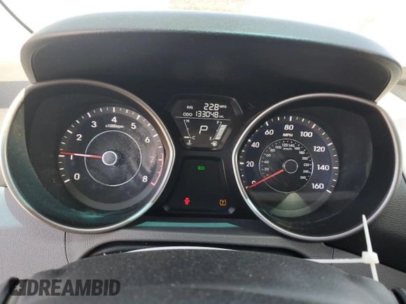 2013 Hyundai Elantra Limited z VIN 5NPDH4AE2DH160627, wystawiony jako Copart lot #52941655 z przebiegiem 133 048 mil mil oraz Nie do naprawy • Non repairable. Historia ofert i sprzedaży dostępna na DreamBid. Obrazek 9.