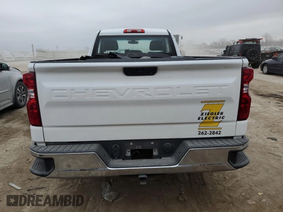 2021 Chevrolet Silverado 1500 Work Truck with VIN 3GCNWAEF0MG212471, listed as a Copart auction lot 86298184 with 72,916 mi miles and Salvage Title. Bid and sale history available at carsss.com. Image 6.