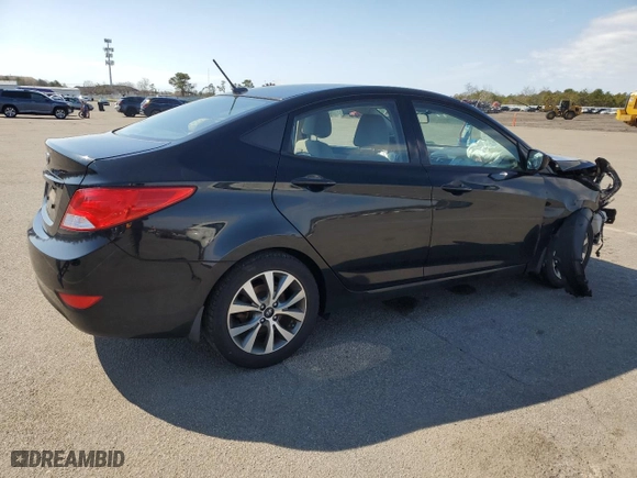 2016 Hyundai Accent SE with VIN KMHCU4AE6GU164600, listed as a Copart auction lot 50411105 with 132,091 mi miles and Salvage Title. Bid and sale history available at carsss.com. Image 3.