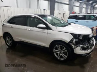 2016 Ford Edge Titanium with VIN 2FMPK4K86GBC48759, listed as a Copart auction lot 88236975 with 152,911 mi miles and Salvage Title. Bid and sale history available at carsss.com. Image 4.