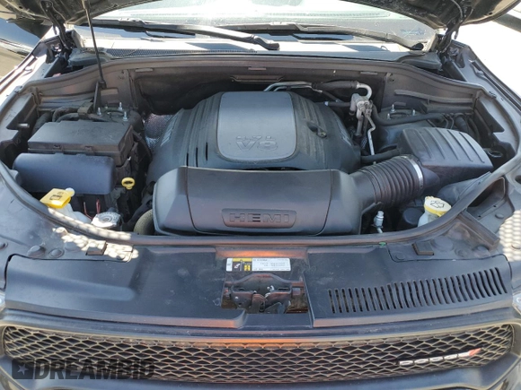 2018 Dodge Durango R/T with VIN 1C4SDHCT0JC184020, listed as a Copart auction lot 52377225 with 80,286 mi miles and Salvage title. Bid and sale history available at DreamBid. Image 14.