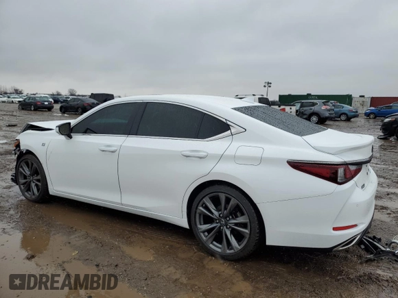 2021 Lexus ES with VIN 58AGZ1B17MU093330, listed as a Copart auction lot 87241474 with 31,355 mi miles and Salvage Title. Bid and sale history available at carsss.com. Image 2.