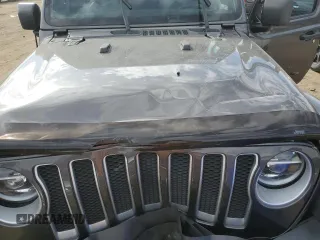 2021 Jeep Wrangler Unlimited Sahara High Altitude with VIN 1C4HJXEM5MW599937, listed as a Copart auction lot 71797814 with Not provided miles and Salvage title. Bid and sale history available at DreamBid. Image 11.