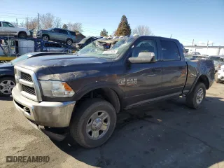 2018 Ram 2500 Tradesman with VIN 3C6UR5CL8JG368778, listed as a Copart auction lot 46497525 with 167,554 mi miles and Salvage Title. Bid and sale history available at carsss.com. Image 1.