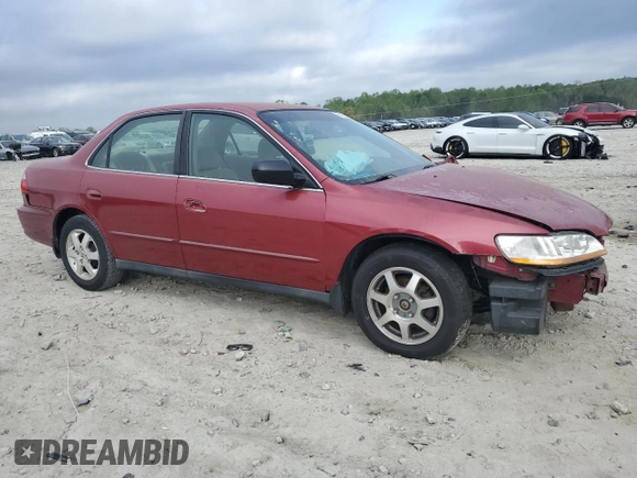 2000 Honda Accord SE with VIN JHMCG5674YC006242, listed as a Copart auction lot 51856525 with 287,160 mi miles and Salvage title. Bid and sale history available at DreamBid. Image 4.