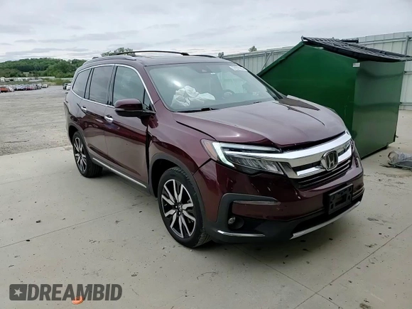 2021 Honda Pilot Touring 8-Passenger with VIN 5FNYF6H94MB062080, listed as a Copart auction lot 57227955 with 114,256 mi miles and Non repairable. Bid and sale history available at DreamBid. Image 13.