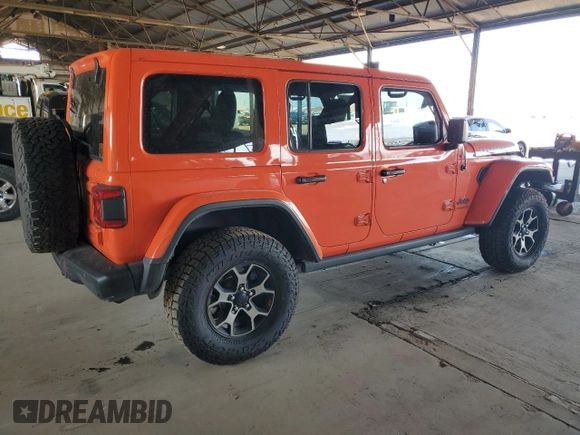 2018 Jeep Wrangler Unlimited Rubicon с VIN 1C4HJXFG1JW204933, выставлен на аукционе Copart как лот 55835735 с пробегом 111 424 миль миль и Списание • Salvage title. История ставок и продаж доступна на DreamBid. Изображение 3.