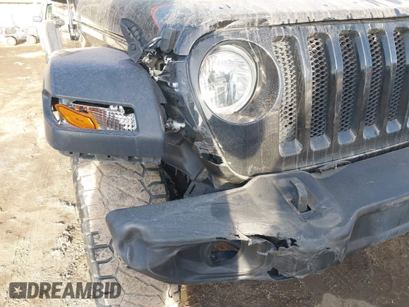 2018 Jeep Wrangler Unlimited Sport S z VIN 1C4HJXDG9JW172686, wystawiony jako IAAI lot #41742837 z przebiegiem 89 888 mil mil oraz . Historia ofert i sprzedaży dostępna na DreamBid. Obrazek 6.