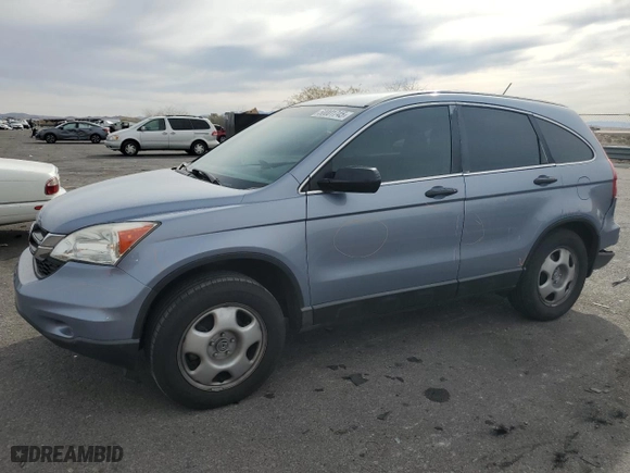 2011 Honda CR-V LX with VIN 5J6RE3H30BL005526, listed as a Copart auction lot 50001745 with 153,160 mi miles and Salvage Title. Bid and sale history available at carsss.com. Image 1.