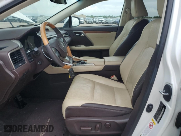 2016 Lexus RX 350 with VIN 2T2ZZMCA4GC032647, listed as a Copart auction lot 55352915 with 87,597 mi miles and Salvage Title. Bid and sale history available at DreamBid. Image 7.