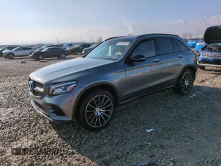 2017 Mercedes-Benz GLC with VIN WDC0G6EB0HF178020, listed as a Copart auction lot 82818844 with 72,277 mi miles and Salvage Title. Bid and sale history available at carsss.com. Image 1.