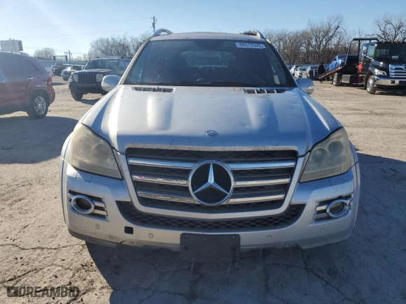 2008 Mercedes-Benz GL-Class 5.5L with VIN 4JGBF86E28A435452, listed as a Copart auction lot 88572525 with 124,465 mi miles and Clean Title. Bid and sale history available at carsss.com. Image 5.