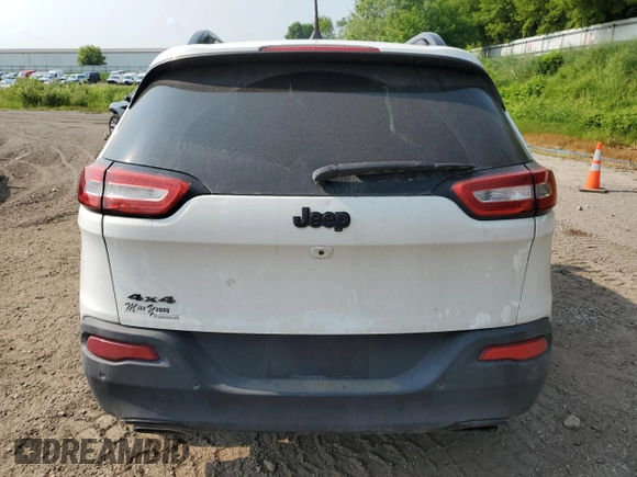 2016 Jeep Cherokee Limited with VIN 1C4PJMDS0GW315824, listed as a Copart auction lot 59750945 with 126,553 mi miles and Clean title. Bid and sale history available at DreamBid. Image 6.