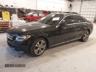 2017 Mercedes-Benz C C 300 with VIN 55SWF4JB1HU219142, listed as a IAAI auction lot 41378244 with 85,799 mi miles. Bid and sale history available at carsss.com. Image 2.