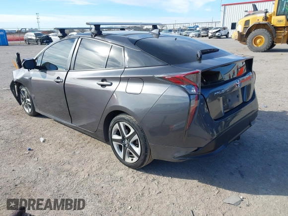 2017 Toyota Prius Two with VIN JTDKARFU6H3535784, listed as a IAAI auction lot 41271625 with 244,638 mi miles. Bid and sale history available at carsss.com. Image 3.