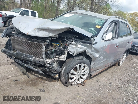 2011 Kia Sorento LX with VIN 5XYKT4A22BG063573, listed as a IAAI auction lot 41942588 with 1 mi miles. Bid and sale history available at carsss.com. Image 18.