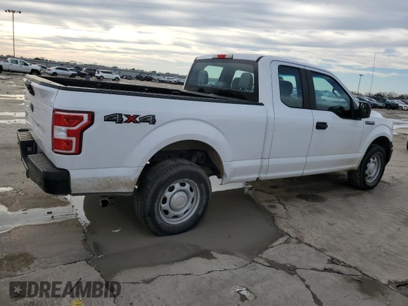 2018 Ford F-150 XL with VIN 1FTFX1E55JKE56873, listed as a Copart auction lot 42824685 with 115,850 mi miles and Clean Title. Bid and sale history available at carsss.com. Image 3.