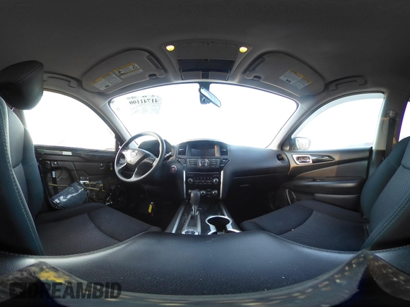 2018 Nissan Pathfinder S with VIN 5N1DR2MM0JC664021, listed as a IAAI auction lot 41741100 with 106,786 mi miles and . Bid and sale history available at DreamBid. Image 19.