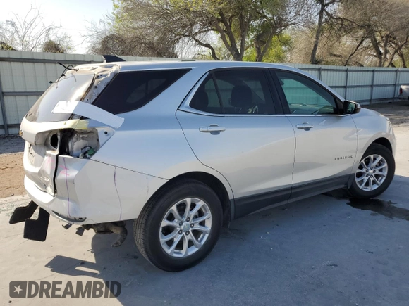 2018 Chevrolet Equinox LT with VIN 3GNAXJEV5JS594709, listed as a Copart auction lot 49075595 with 109,313 mi miles and Salvage Title. Bid and sale history available at carsss.com. Image 3.