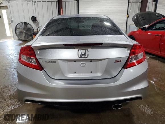 2012 Honda Civic Si with VIN 2HGFG4A52CH708436, listed as a Copart auction lot 57278025 with 170,521 mi miles and Salvage title. Bid and sale history available at DreamBid. Image 6.