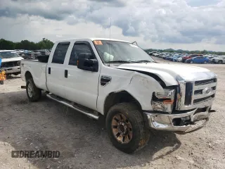 2008 Ford F-350 XL with VIN 1FTWW31R38EA41177, listed as a Copart auction lot 54195915 with 288,601 mi miles and Salvage Title. Bid and sale history available at DreamBid. Image 4.