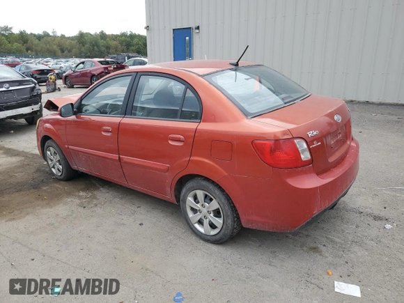 2010 Kia Rio LX with VIN KNADH4A37A6665399, listed as a Copart auction lot 72571284 with 132,610 mi miles and Salvage Title. Bid and sale history available at DreamBid. Image 2.