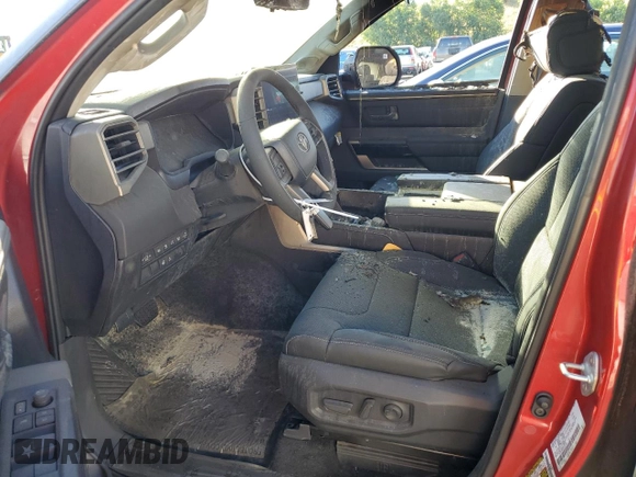 2024 Toyota Sequoia SR5 with VIN 7SVAAABA2RX039793, listed as a Copart auction lot 62465524 with 0 mi miles and Salvage Title. Bid and sale history available at carsss.com. Image 7.