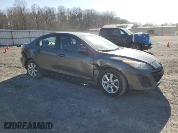 2011 Mazda Mazda3 i Touring with VIN JM1BL1VG1B1901676, listed as a Copart auction lot 48125475 with 106,613 mi miles and Salvage Title. Bid and sale history available at carsss.com. Image 4.