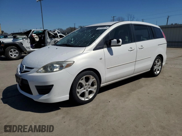 2008 Mazda 5 Sport with VIN JM1CR293880309223, listed as a Copart auction lot 48769575 with 118,244 mi miles and Salvage Title. Bid and sale history available at carsss.com. Image 1.